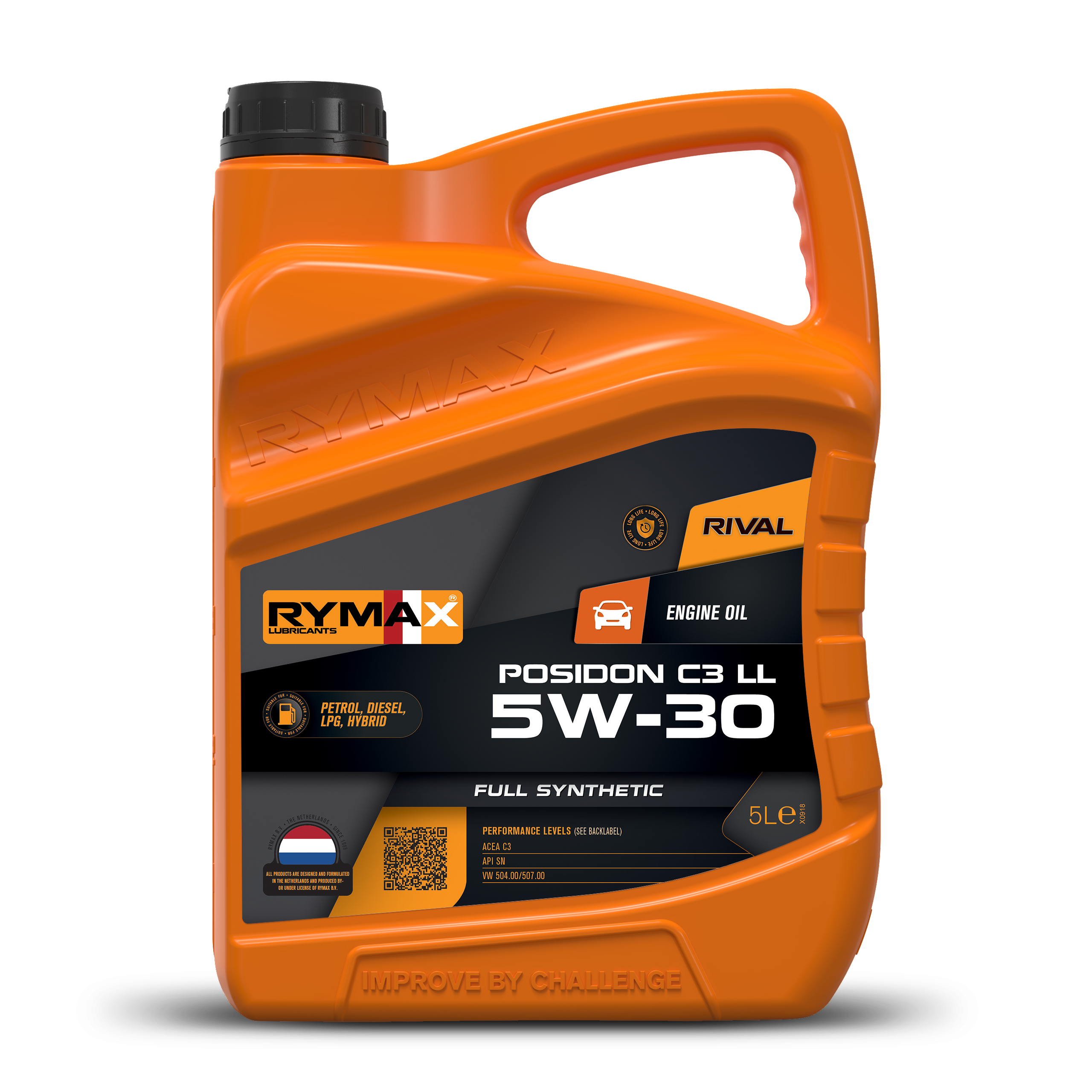 Rymax Posidon C3 LL 5W-30 Full Synthetic 5L | Orbit SA | www