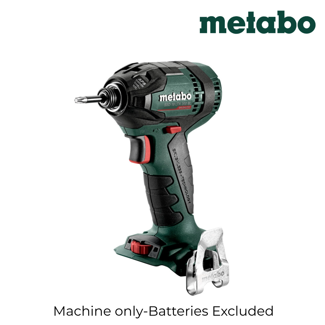 Metabo SSD 18 LTX 200 BL Cordless Impact Driver 18V-Machine Only