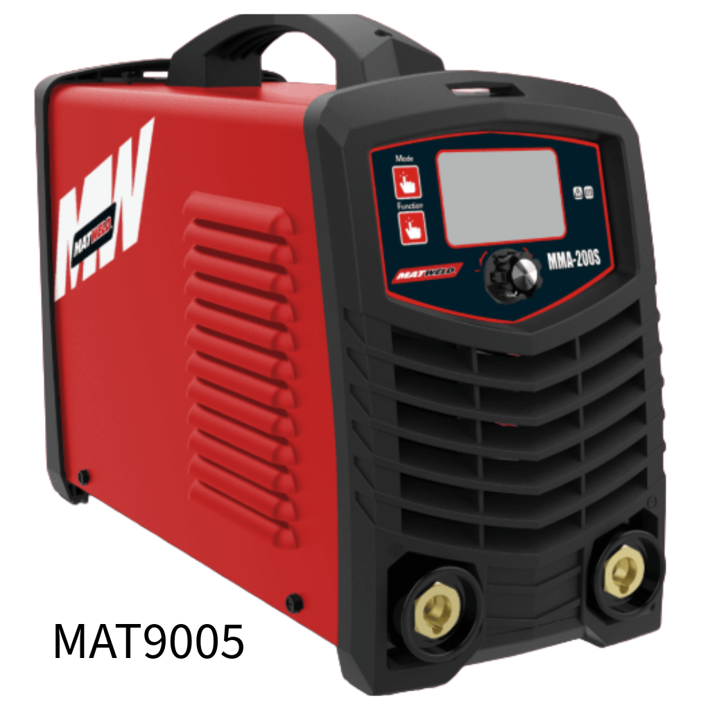 Matweld Welder Inverter ARC & TIG 200A (220V)-RED- MAT9005
