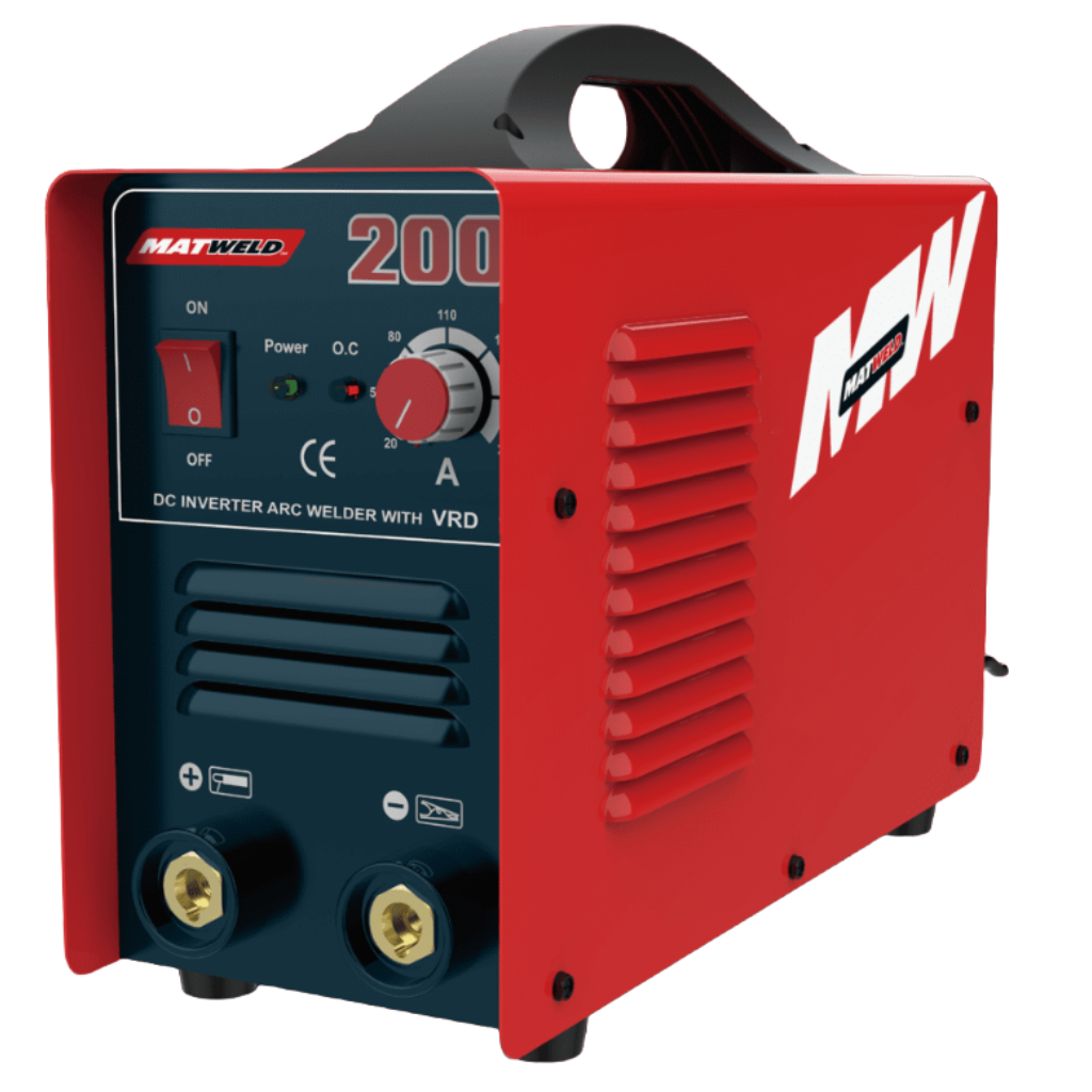 Matweld Welder Inverter (TIG/ARC) 200A 220V Vrd | MAT9055VRD