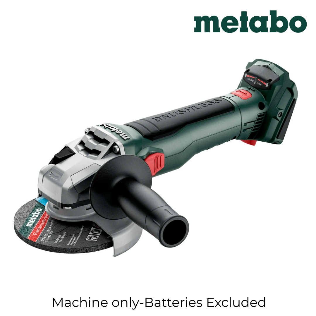 Metabo W 18 LT BL 11-125 Cordless Angle Grinder 18V 125mm-Machine Only