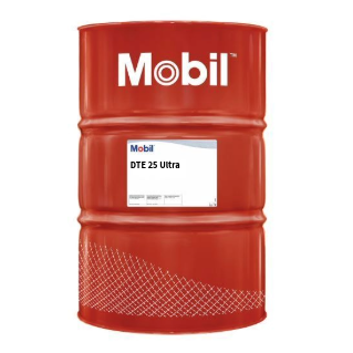 Mobil DTE 25 Ultra HVI: High-Performance, High-Viscosity Hydraulic Oil (208LT)