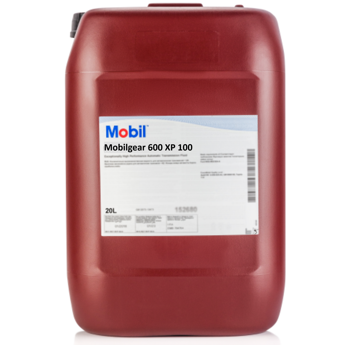 Mobilgear 600 XP 100 ISO VG 100 industrial EP gear oil 20 litre South Africa Orbit Industrial