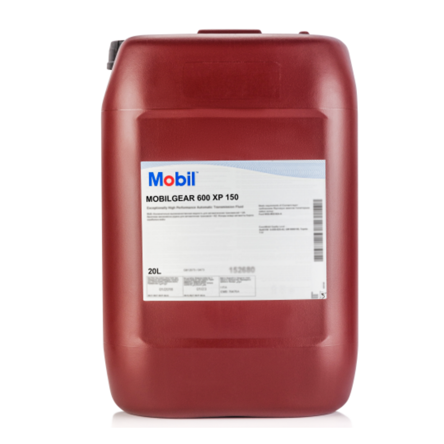 Mobilgear 600 XP 150 ISO VG 150 industrial EP gear oil 20 litre South Africa Orbit Industrial