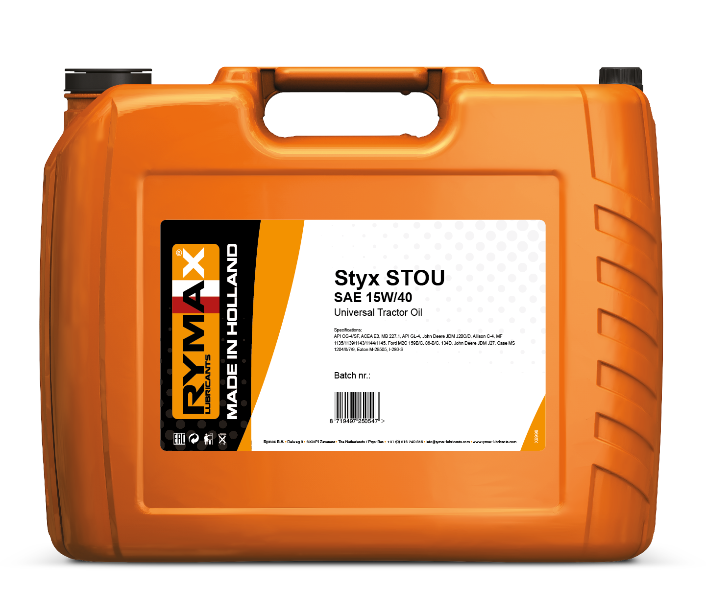 Rymax Styx Stou 15W-40 (Super Tractor Oil Universal) (20LT)