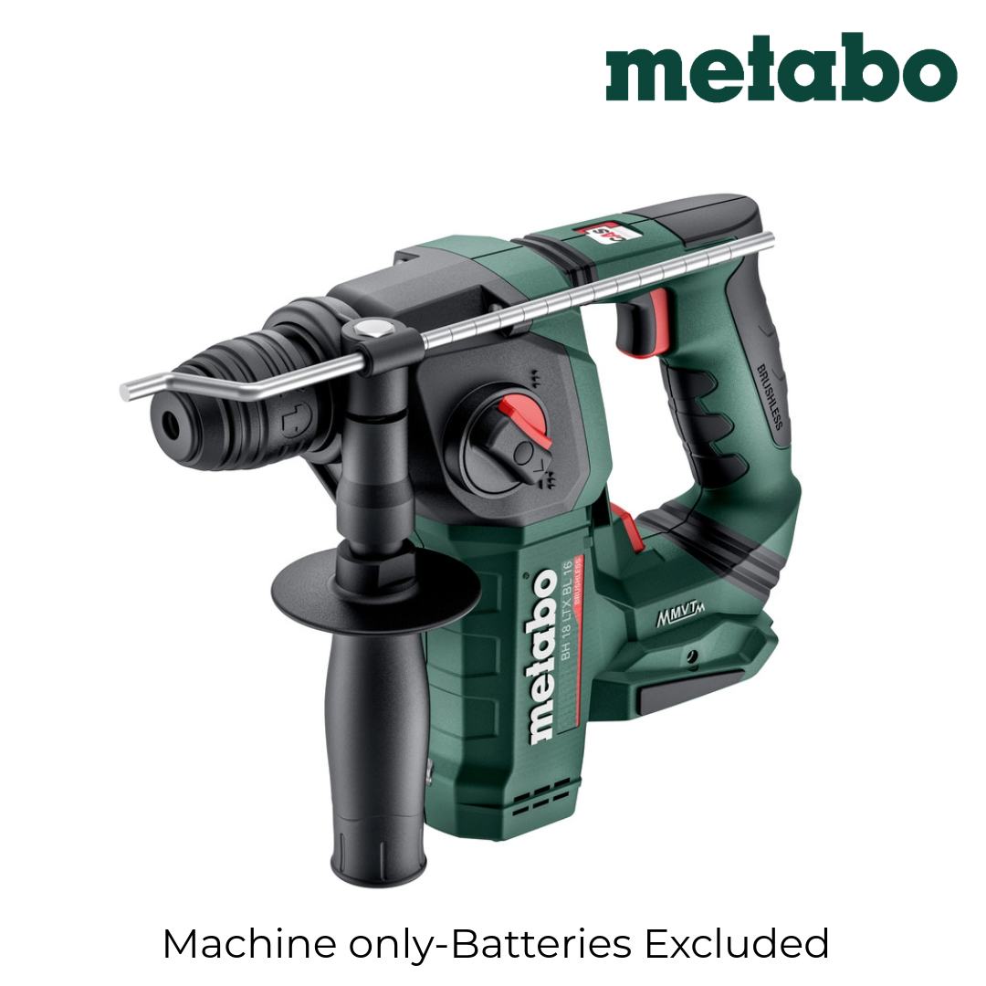 Metabo BH 18 LTX BL 16 Cordless Rotary Hammer 18V SDS-Plus- Machine only