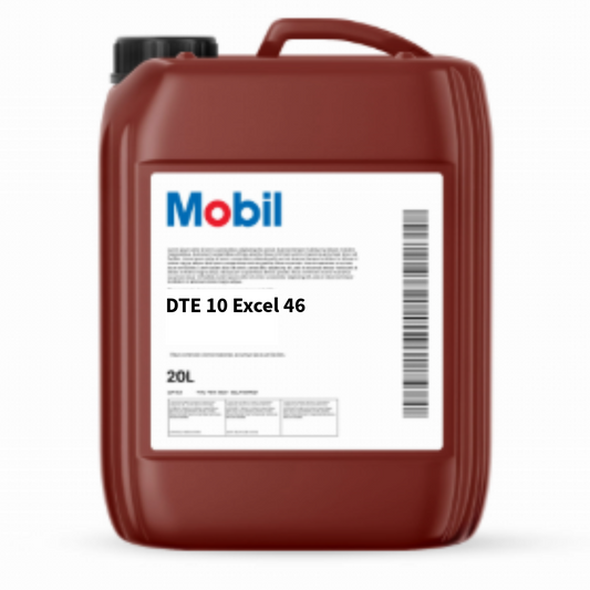 20Lt f DTE 10 Excel ISO 46 very high viscosity index hydraulic oil available from Orbit Industrial in the Western and Northern Cape
