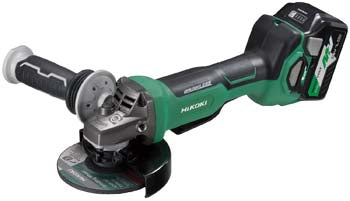 Hikoki Angle Grinder 36V 125MM Paddle Switch-- Machine Only