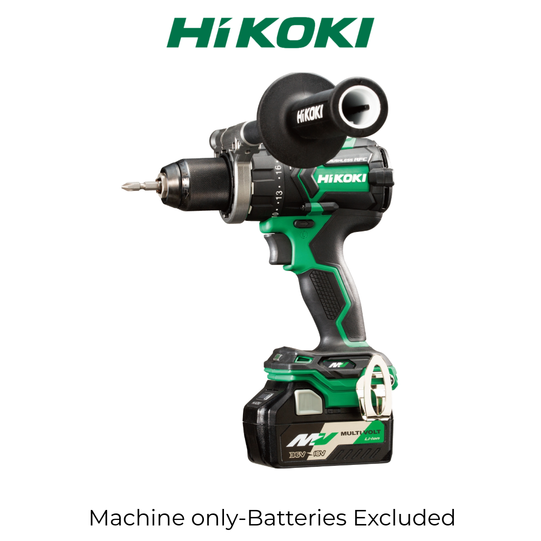 HiKoki DV36DC Cordless Impact Driver Drill 36V |155nM | Multi Volt 2.5Ah Complete Set