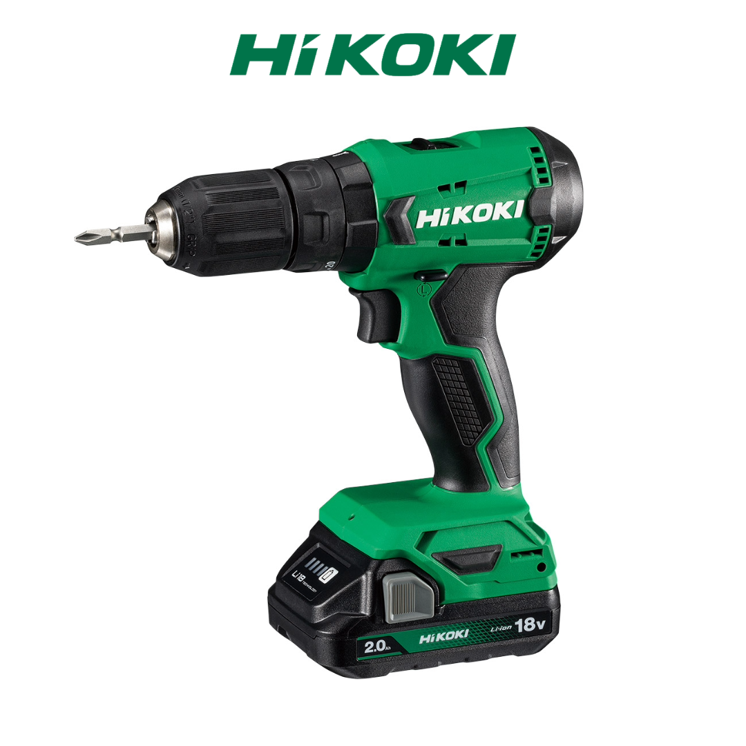 HiKoki DV18DA Cordless Impact Driver Drill 50nm | 18V 2.0Ah Set