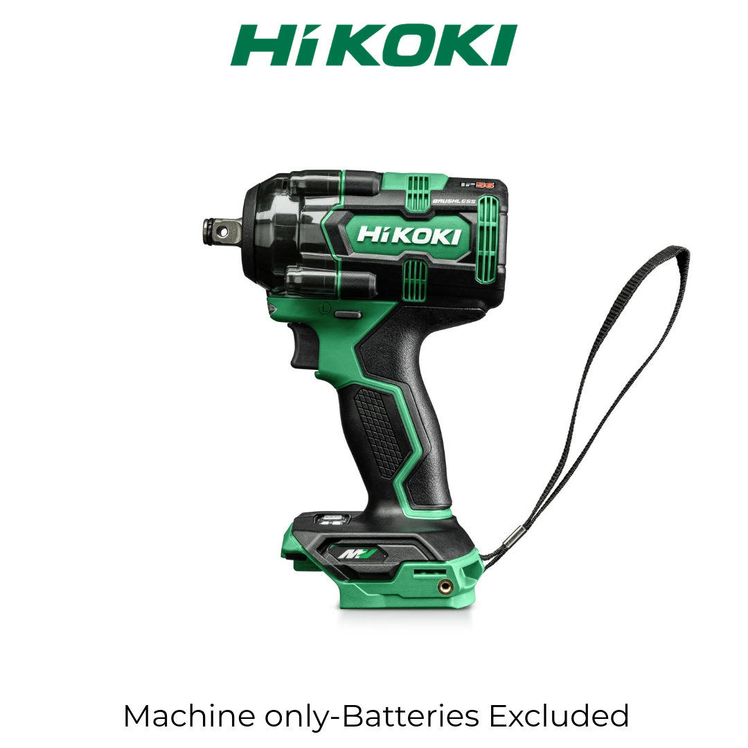 HiKoki WR36DH Cordless Impact Wrench 380nM | Multi Volt 36V 1/2" Machine Only