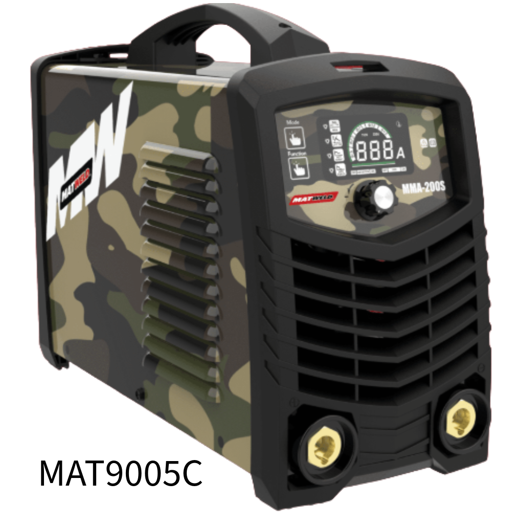 Matweld Welder Inverter ARC & TIG 200A (220V)- CAMO- MAT9005C