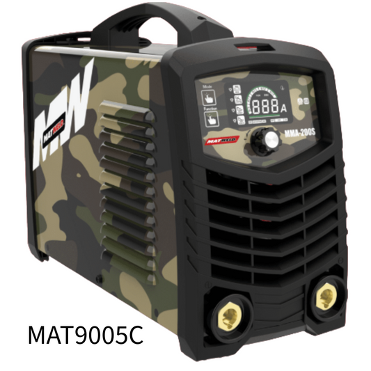 Matweld Welder Inverter ARC & TIG 200A (220V)- CAMO- MAT9005C