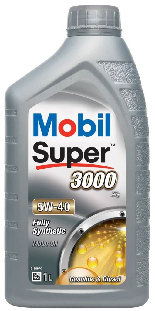 Mobil Super™ 3000 X1 5W-40 (API-CF) (1LT)
