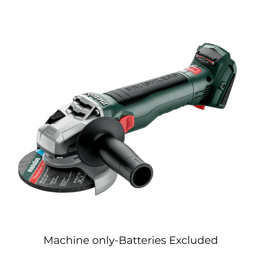 Metabo W 18 LT BL 11-125 Cordless Angle Grinder 18V Machine Only