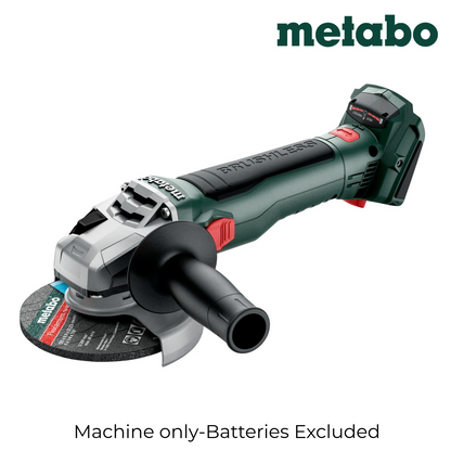 Metabo W 18 LT BL 11-125 Cordless Angle Grinder 18V 125mm - Machine Only
