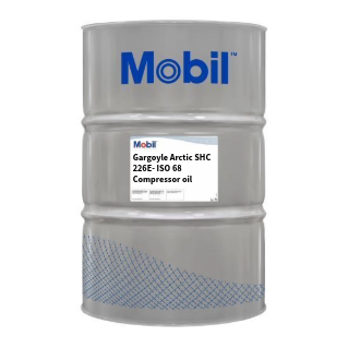 Mobil Gargoyle Arctic SHC 226 ISO VG 68 synthetic refrigeration compressor oil 208L South Africa