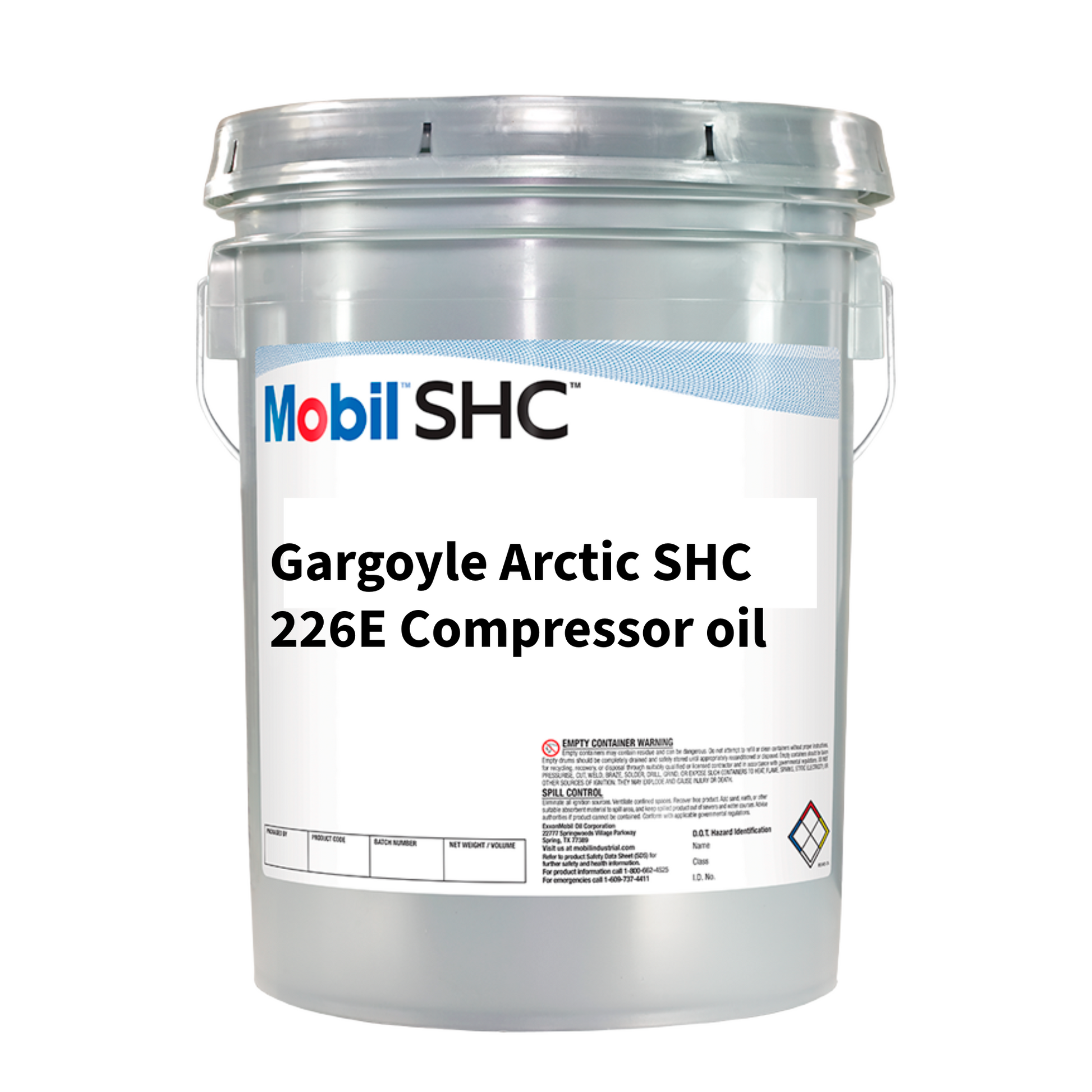 Mobil Gargoyle Arctic SHC 226 ISO VG 68 synthetic refrigeration compressor oil 20 litre South Africa
