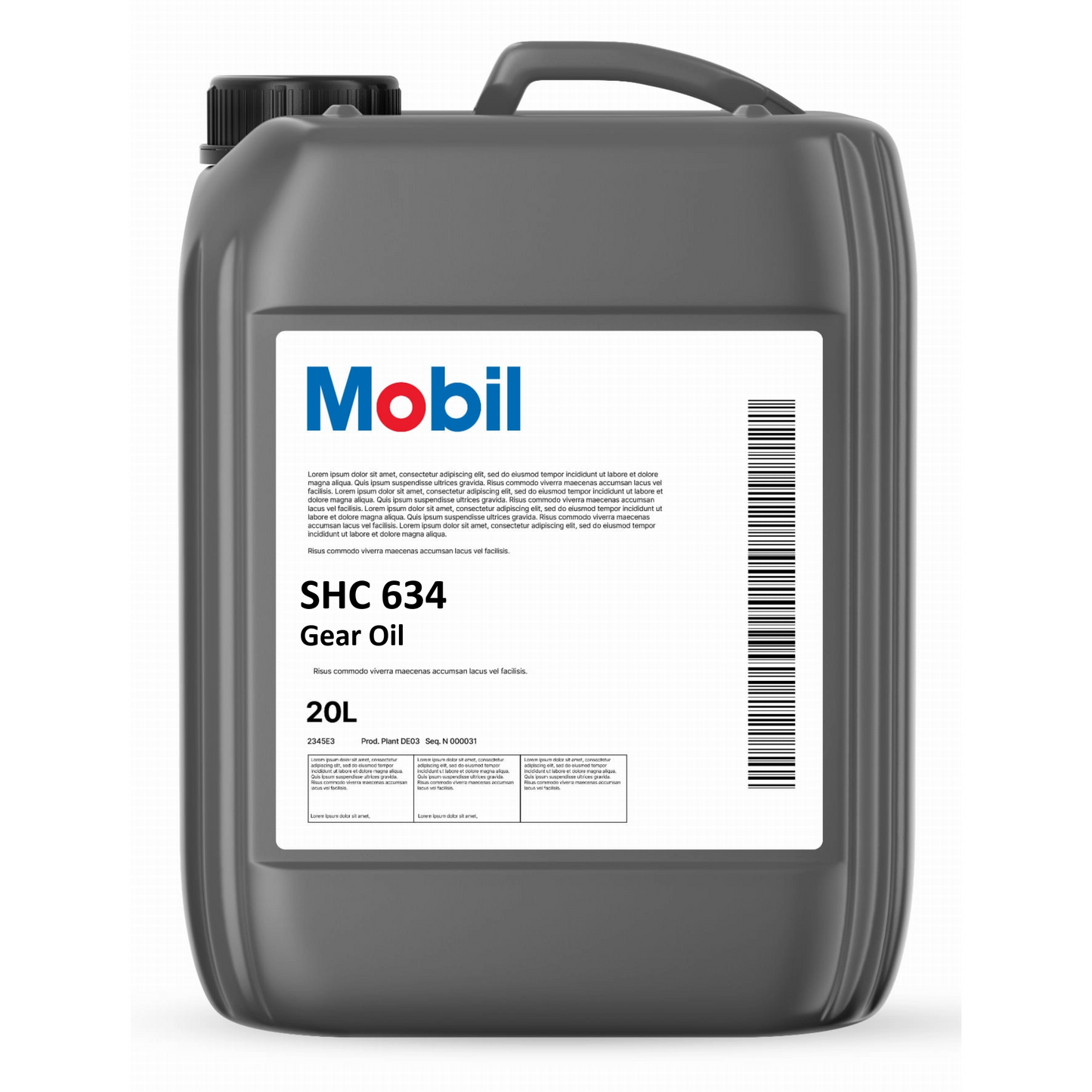 Mobil SHC 634 | ISO VG 460 Synthetic Gear & Bearing Oil