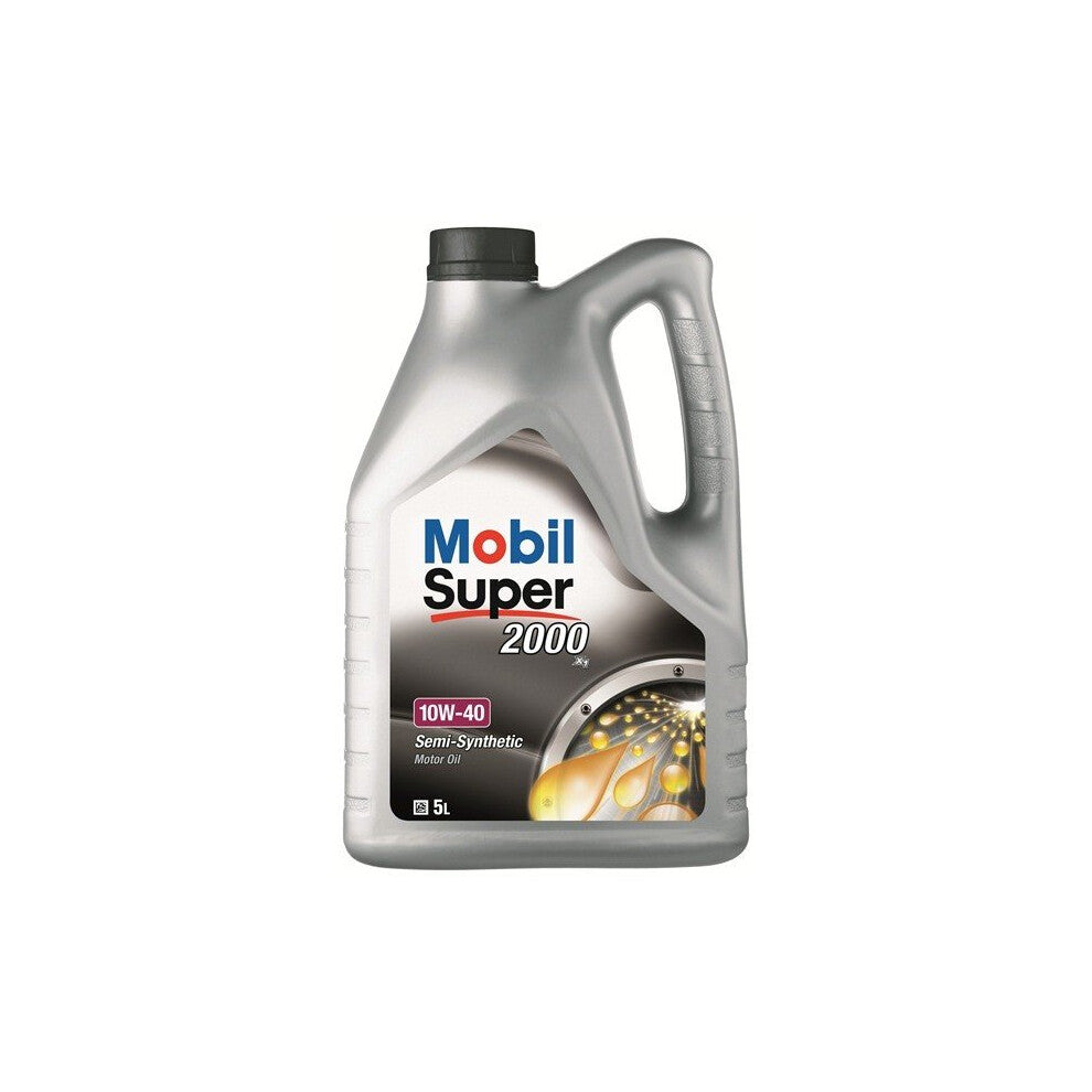 Mobil Super 2000 X1 10W40 (Synthetic API CF) (5LT)