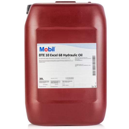 Mobil DTE 10 Excel 68 zinc-free ISO VG 68 hydraulic oil 20 litre South Africa