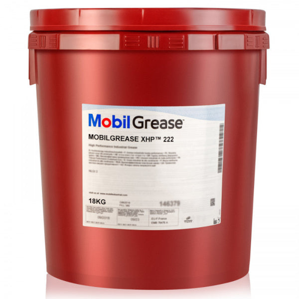Mobilgrease XHP 222 EP2 lithium complex EP grease 18kg industrial marine South Africa Orbit Industrial