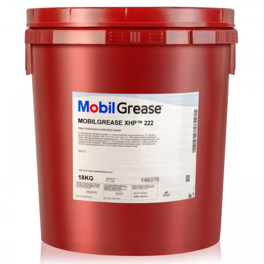 Mobilgrease XHP 222 EP2 lithium complex EP grease 18kg industrial marine South Africa Orbit Industrial