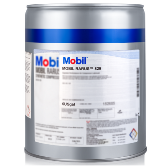 Mobil Rarus 829 ISO VG 150 synthetic air compressor oil South Africa Orbit Industrial