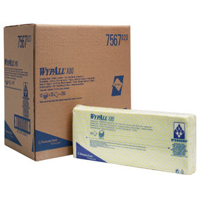 WypAll® X80 Critical Clean Cloths HACCP Colours (10 bags x 25 sheets)